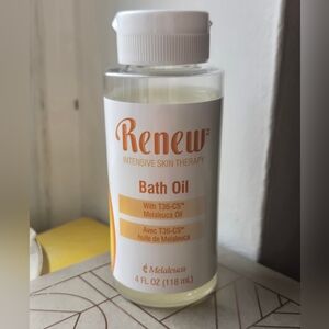 Melaleuca Renew Intensive Skin Therapy Bath Oil 4 FL OZ (118 mL)